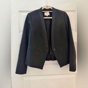 LOFT Women's Elegant Black Suit Jacket